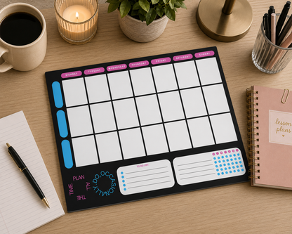 Plan all the time. Do occasionally Weekly Planner