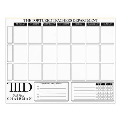 The Tortured Teachers Weekly Planner - CUSTOMIZABLE!